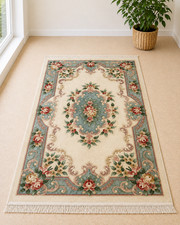 c1950s Old ART DECO NICHOLS CHINESE RUG 4'1