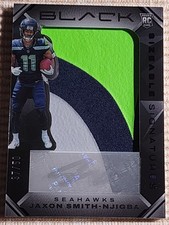 2023 Panini Black - Sizeable Signatures Rookie Jerseys Jaxon Smith-Njigba /50 picture