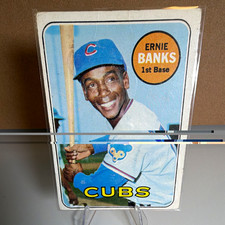 Topps 1969 Topps Ernie Banks #20 Chicago Cubs Baseball Card Base Set picture