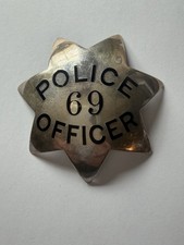 Obsolete 1900’s 1910 Oakland Ca Sterling Badge picture