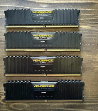 Corsair Vengeance LPX 32GB (4x8GB) DDR4-2400 PC4-19200 DIMM CMK64GX4M4A2400C14 picture