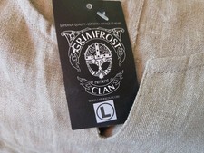 Grimfrost Clan Linen Viking Dress Size L Medieval Renaissance Nordic NWT picture