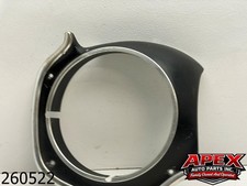 OEM 1977 Ford Maverick 2.4L Head Lamp Light Bezel Chrome/Black picture