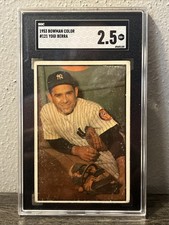 1938650 Yogi Berra 1953 Bowman Color #121 SGC 2.5 picture