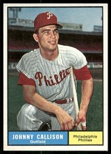 1961 Topps #468 Johnny Callison picture