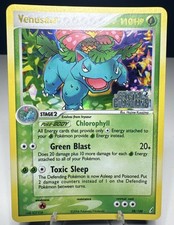 Pokemon Venusaur 28/100 2006 EX Crystal Guardians  Reverse Holo Stamped LP picture