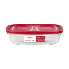 Rubbermaid 14.99-Cup Easystore Rectangle Container, Food Storage Container, Food picture