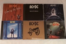 AC/DC CD Lot of 6 – Back in Black, Ballbreaker, Fly on the Wall + picture