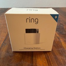 Ring Charging Station Dual Port Dock for Quick Release Batteries White 2020 picture