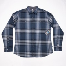 Kuhl Fugitive Flannel Shirt Men's Medium Long Sleeve Button-Up Plaid Outdoor picture
