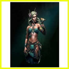 Unassambled 1/10 WOMAN bust ancient forces SOLDIER Resin figure miniature mod... picture