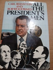 All The President's Men 1974 HB W/DJ Book Club Ed. Signed by Woodward- Bernstein picture