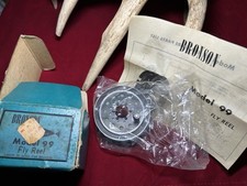VINTAGE 1965-66 BRONSON MODEL 99 FLY FISHING REEL RARE NEW IN BOX picture