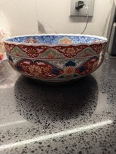 Vintage Imari Japan Large bowl picture