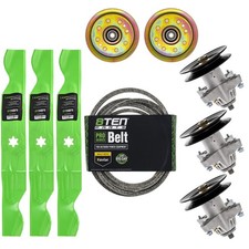 Spindle Belt Screw Idler Blade Kit for Cub Cadet LT1050 SLT1550 SLTX1050 LGT1050 picture