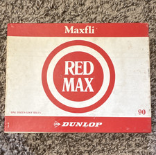 Dunlop Maxfli Red Max White Golf Balls 12-Pack 2-Piece Tour Preferred picture