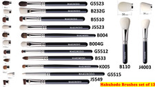 Hakuhodo 13 PCS Hand-Crafted Makeup Brushes - Offers Welcome picture