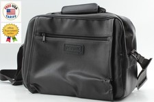 Rare [Almost Unused] Pentax Black Leather Shoulder Film Camera Bag From JAPAN picture