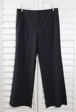 LAFAYETTE 148 New York NWT $498 Wool Delancey Wide Leg Trousers Pants Size 14 picture