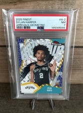 2025-26 Topps Finest - Arrivals Dylan Harper #A-2 Geometric Refractor (RC) picture