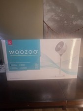 New WOOZOO STF-360DC-N Pedestal 360 Oscillating 3 Heights Air Circulator Fan picture