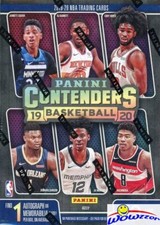 2019/20 Panini CONTENDERS Basketball EXCLUSIVE Sealed Blaster Box-AUTO/MEM picture