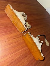 Vintage OEM 1985 Toyota Pickup 4x4 2wd Bumper Lights Pair Original picture