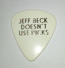 Jeff Beck • Jeff Beck Doesn't Use Guitar Picks • Guaranteed Authentic Ernie Ball picture