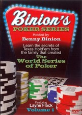 Binion's Poker Series [DVD], New, Layne Flack,Benny Binion,  picture