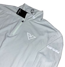 NEW Men's Large PRIMO LIV GOLF Tour Issued 1/4 Zip Pullover SOFT GREEN picture
