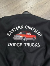 Vintage Eastern Chrysler Dodge Jeep Varsity Jacket Embroidered Canada S picture