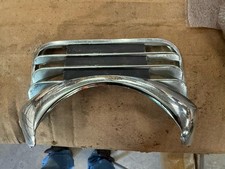 1963 1964 Ford Fairlane Super Coupe Rear Console Chrome Center Shift Plate picture