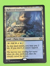 Hallowed Fountain NM MTG Lorwyn Eclipsed rare dual land picture