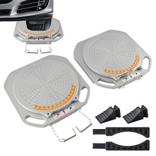 2PCS Durable Car Front End Wheel Alignment Tool Turntable Alignment Turn Plates picture