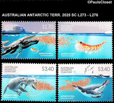 AUSTRALIAN ANTARCTIC TERRITORY 2025 SC L273-6 $1.70(2) & $3.40(2) MUTI MNH OG VF picture