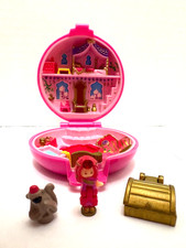 VTG 1992 Bluebird Polly Pocket Jeweled Palace Ruby Paradise 100% COMPLETE picture