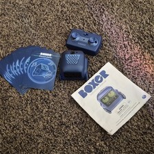 Spin Master Boxer Interactive AI Robot Toy Blue With Remote 10 Cards... picture