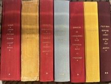 Vintage Soviet World Literature Library Books USSR Russian Classics Set of 7 picture