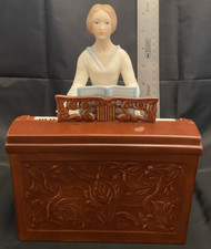 Goebel Lazlo Ispanky - Piano Girl - Limited Edition Porcelain Figurine picture