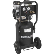 NorthStar Portable Quiet Electric Air Compressor, 1.5 HP, 8-Gallon, 4 CFM @ 90 picture