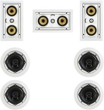 SpeakerCraft AIM LCR3 Five Pivoting Home Cinema Speaker w/5.25R 7.0 surround (bu picture