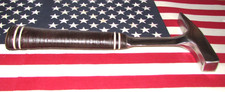 Vintage 1967 Malco 18 oz. Sheet Metal Hammer w/Original Leather Handle (Estwing) picture