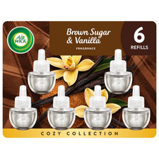 Air Wick Plug-in Scented Oil Warmer Air Freshener Refills, Brown Sugar & Vanilla picture
