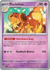 Dachsbun - 039/091 - Uncommon (Near Mint) Paldean Fates - Psychic Pokémon picture