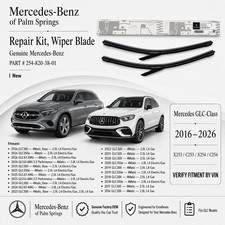 Genuine Mercedes-Benz GLC Front Wiper Blade Set 2548203801 OEM 2016-2026 picture