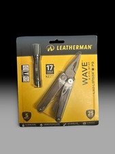 Leatherman Wave Plus Multi-Tool 17 in 1- w/Bit Kit, Led Lenser P3 - 831529 picture