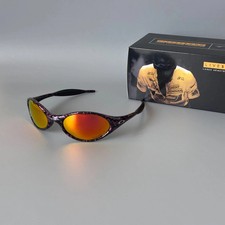 Oakley X Brain Dead Eye Jacket™Sunglasses Cobalt pink with Prizm red lenses picture