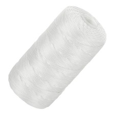 Nylon String Cord 1.5mm x 218 Yards Rope Braided Thread Beading Cord Pure White picture