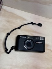 Canon Sure Shot K Date Black Built-In Flash Point & Shoot Film Camera With Strap picture