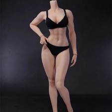 VERYCOOL VCD-05B Female Muscular Physique Platinum Silicone Body Figure 1/6 picture